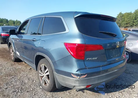 2017 Honda Pilot Ex-L из США, поврежденный, VIN 5FNYF5H51HB003422